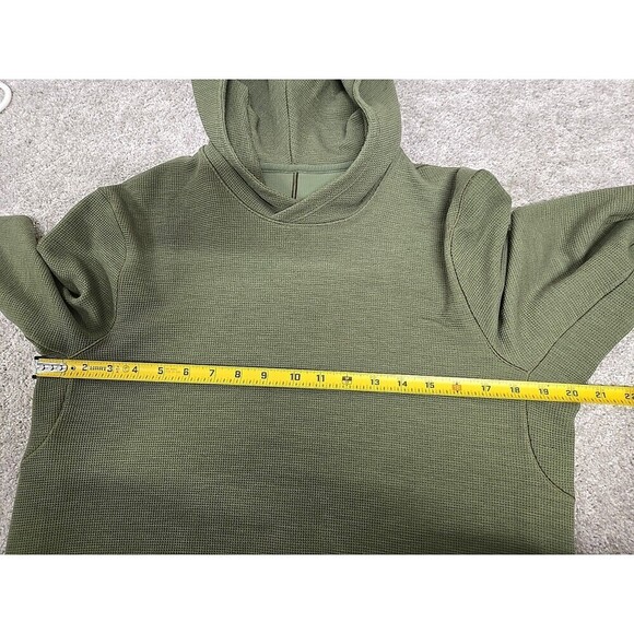 Lululemon Shift Stitch Hoodie Army Green Men's Size M - Picture 6 of 8